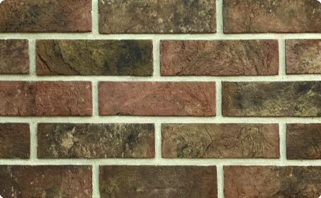 rustic clay brick cladding 