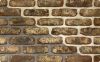 dark weathered tumbled brick