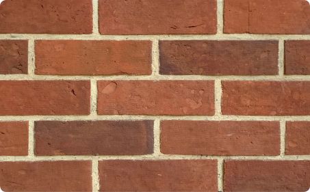 classic red textured cladding brick tile
